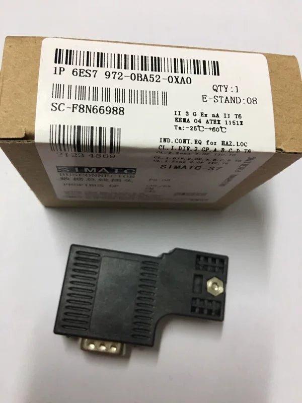 Bus connector compatible 6ES7972 - 0BA52 - 0XA0 or compatible 6ES7972 - 0BB52 - 0XA0 - NewTouchBuff Official Store