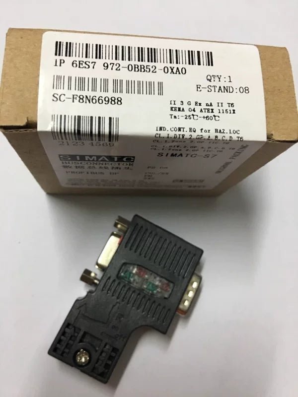 Bus connector compatible 6ES7972 - 0BA52 - 0XA0 or compatible 6ES7972 - 0BB52 - 0XA0 - NewTouchBuff Official Store