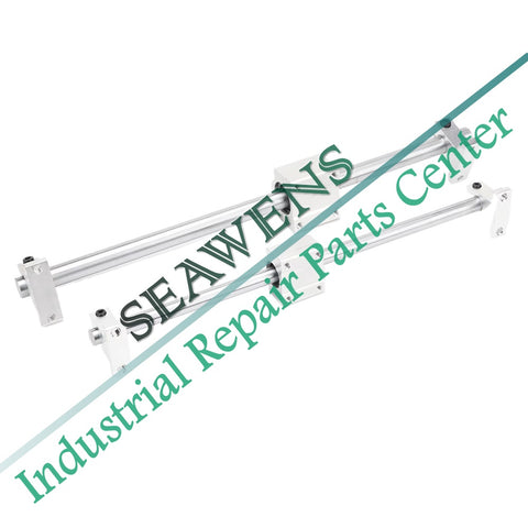 Linear Rail LM+Linear Bearing Housing SCS+Linear Rail Clamp SK12 Set Length Customizable for DIY CNC Routers Mills Lathes