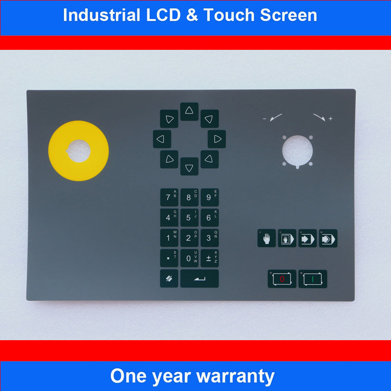 Membrane Switch Keypad DA65W DA65WE For CNC Bending Machine System Keyboard Replacement