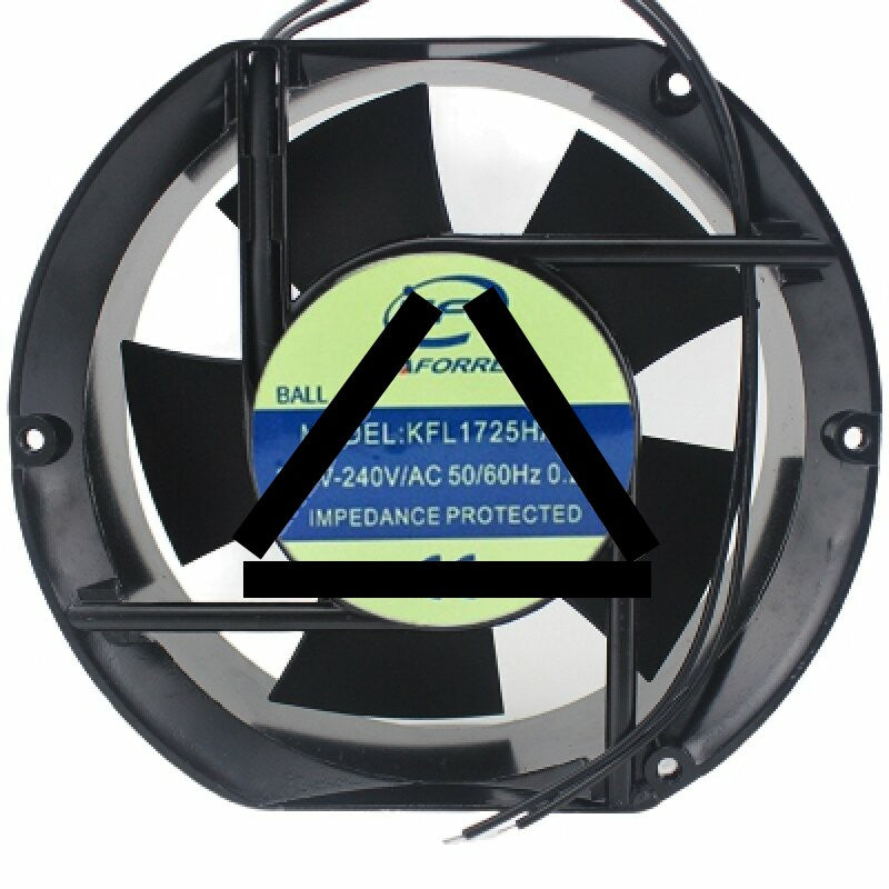 CAFORRE KFL1725HA2 AC 220V-240V 0.23A 17251 Ball Bearing Axial Cooling Fan
