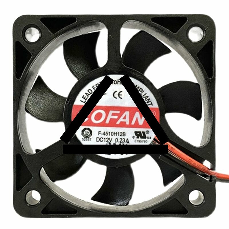 COFAN F-4510H12B DC 12V 0.23A 4510 Axial Cooling Fan