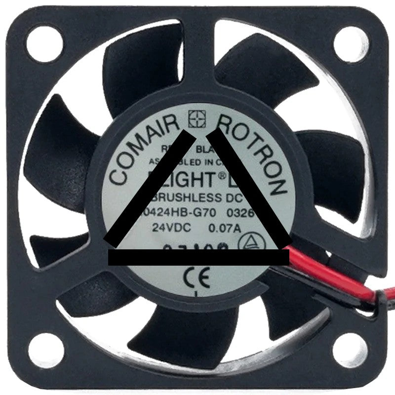 COMAIR ROTRON CR0424HB-G70 DC 24V 0.07A 2 Wires Axial Cooling Fan