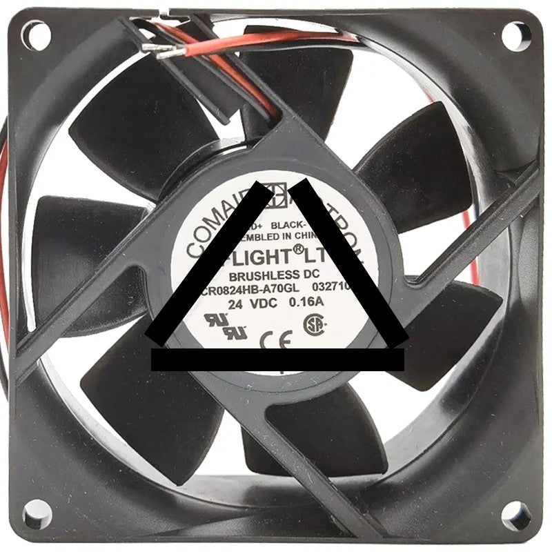 COMAIR ROTRON CR0824HB-A70GL DC 24V 0.16A 2 Wires Cooling Fan