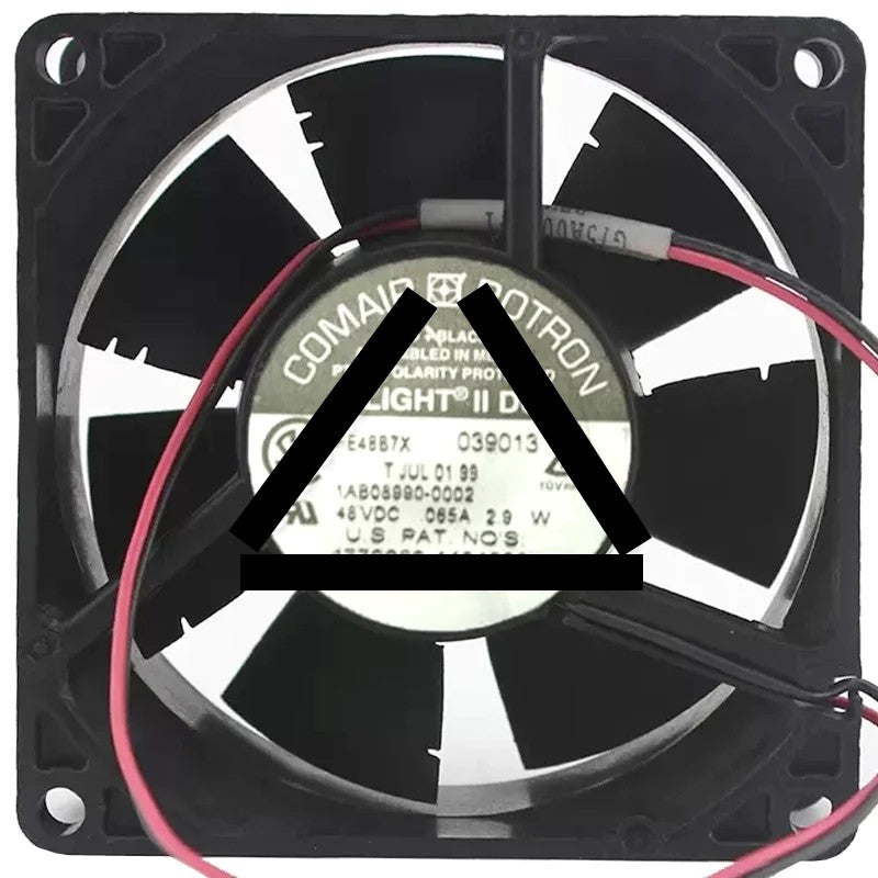 COMAIR ROTRON FE48B7X DC 48V 0.65A 2 Wires Axial Cooling Fan