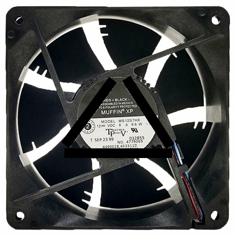 COMAIR ROTRON MS12S7HX DC 24V 0.8A 9.6W 2 Wires 139.4CFM Axial Cooling Fan
