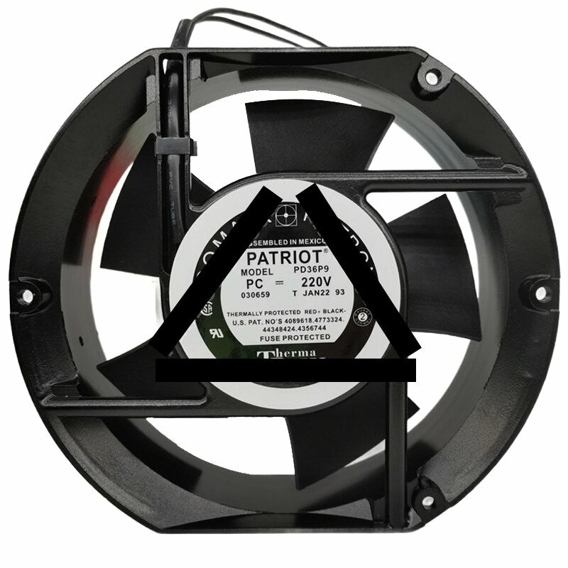 COMAIR ROTRON PATRIOT PD36P9 AC 220V 2 Wires Axial Fan