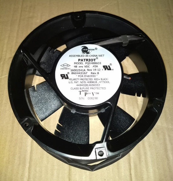 COMAIR ROTRON-PATRIOT PQD48B6D3 160025414A 48V 0.45A fan