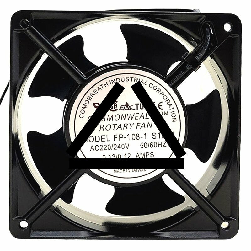 COMMONWEALTH FP-108-1 S1B U AC 220/240V 0.13/0.12AMP Axial Cooling Fan