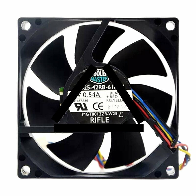 COOLER MASTER A8025-42RB-61P-P1 DC 12V 0.54A 8025 Axial Cooling Fan