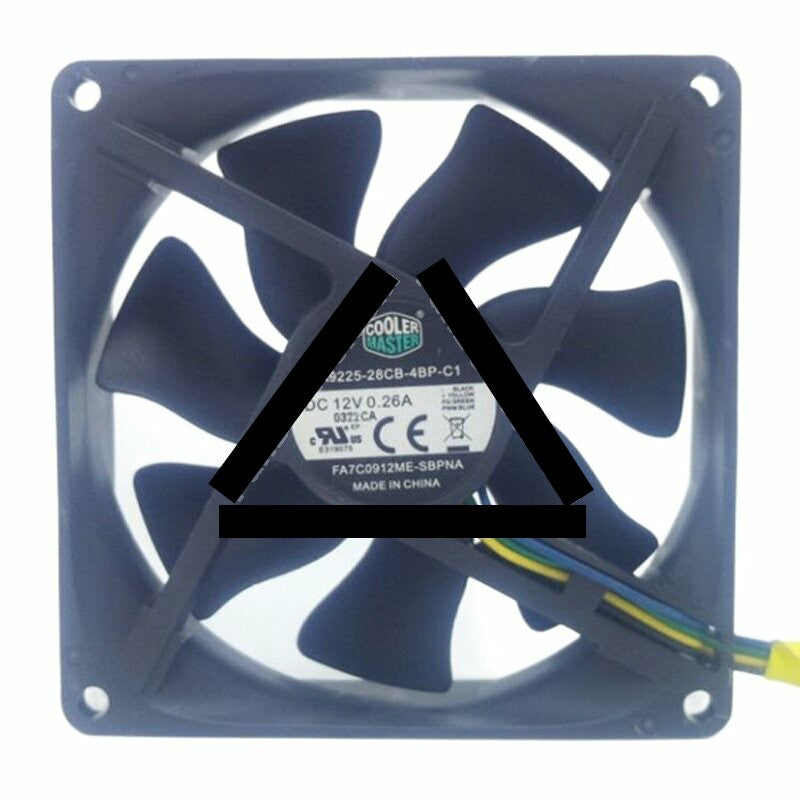 Cooler Master A9225-28CB-4BP-C1 DC 12V 0.26A 9225 Axial Cooling Fan