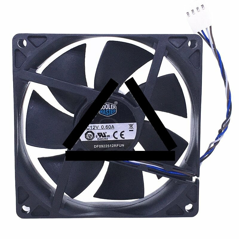 COOLER MASTER DF0922512RFUN DC 12V 0.60A 9225 Axial Cooling Fan