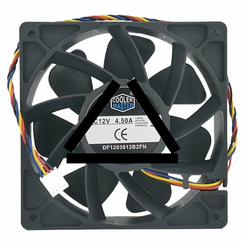 COOLER MASTER DF1203812B2FN DC 12V 4.50A 12038 Axial PWM Cooling Fan