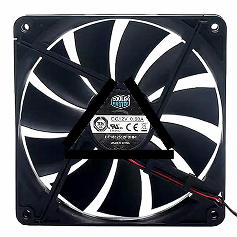Cooler Master DF1352512FDHN DC 12V 0.60A 13525 Axial Cooling Fan