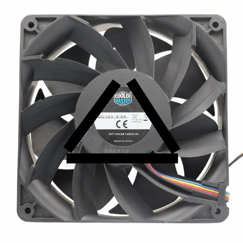 COOLER MASTER DF1403812B2UN DC 12V 4.0A 14038 Axial PWM Cooling Fan