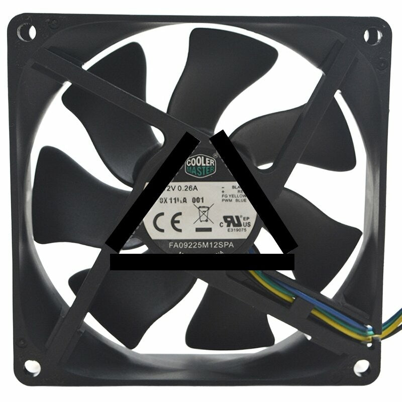 COOLER MASTER FA09225M12SPA DC 12V 0.26A 9025 Axial PWM Cooling Fan