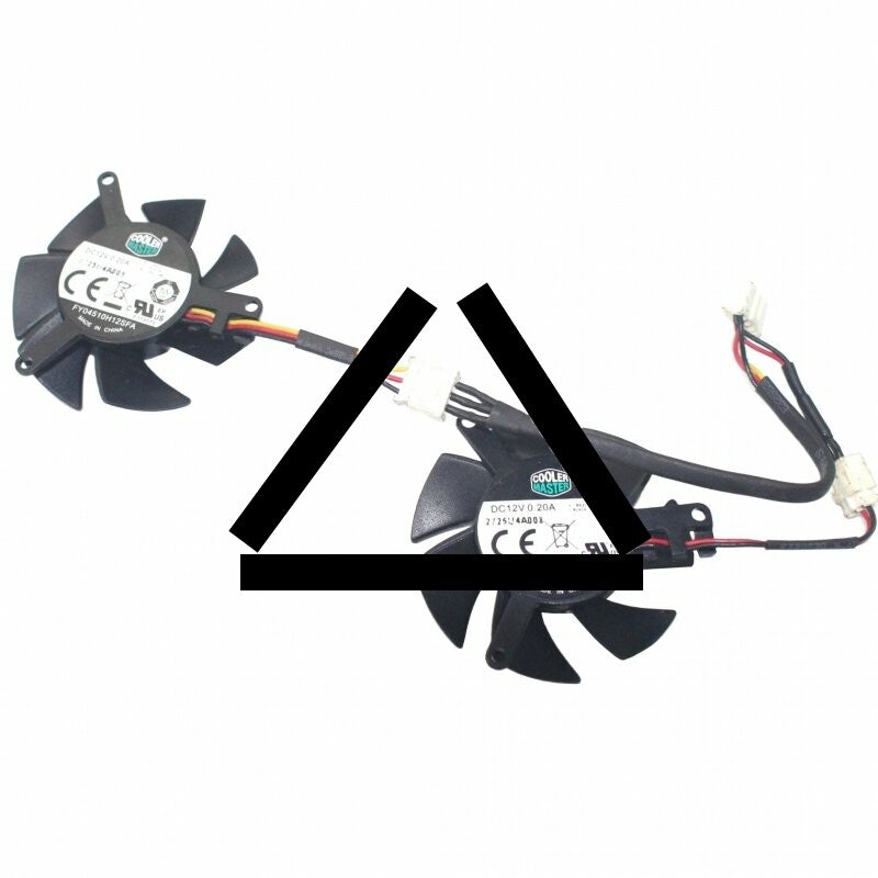 Cooler Master FY04510H12SAA DC 12V 0.20A Axial Cooling Fan