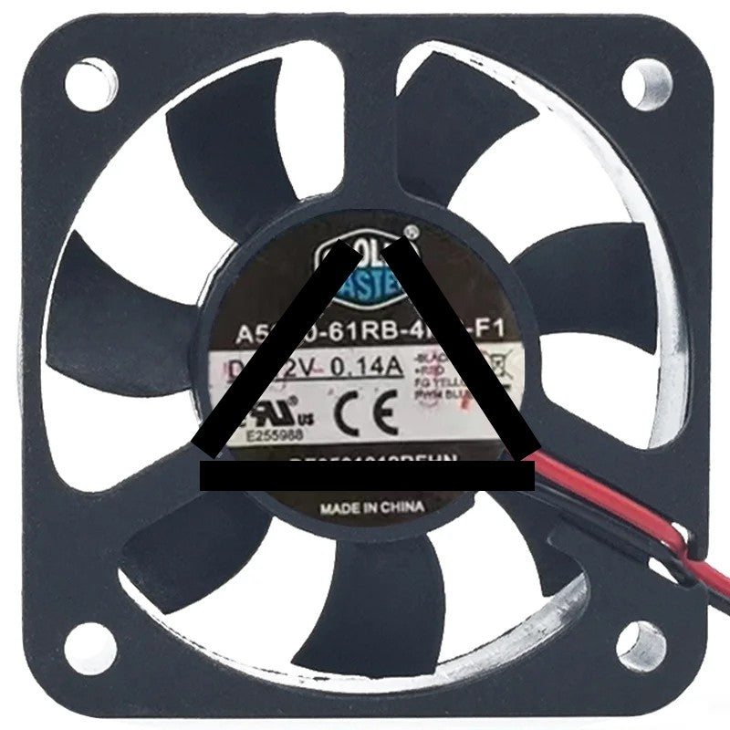 CoolerMaster A5010-61RB-4RP-F1 12V 0.14A Axial Cooling Fan