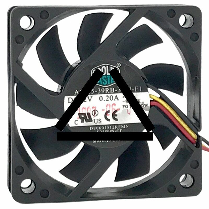 CoolerMaster A6015-39RB-3AN-F1 12V 0.20A Cooling Fan