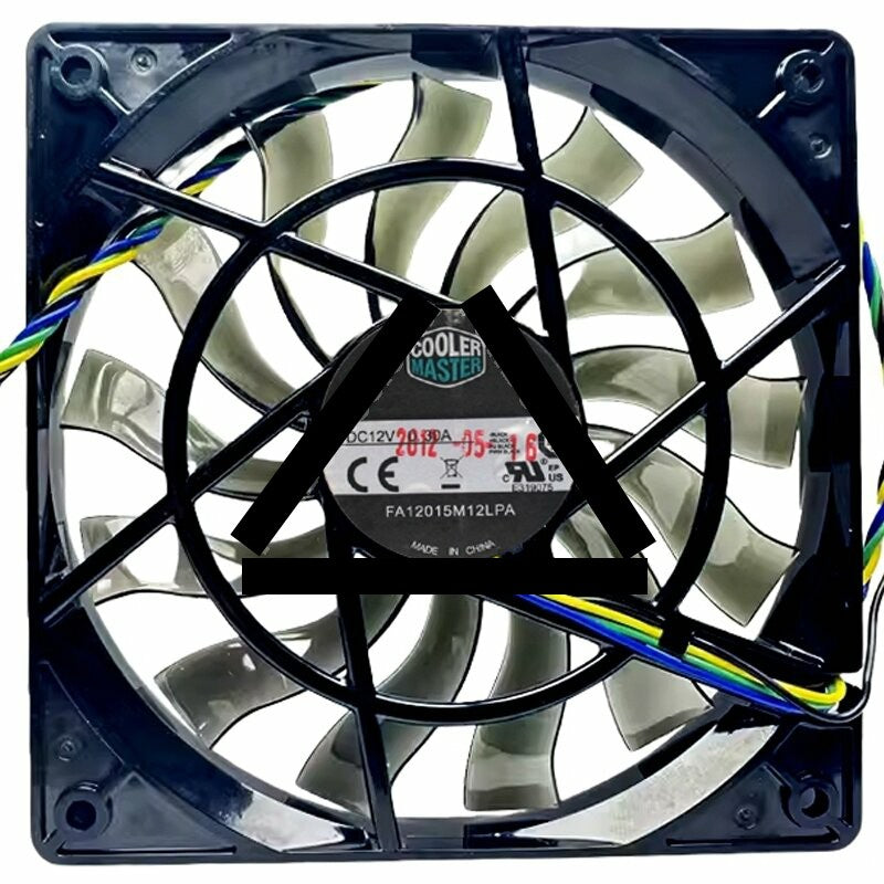 CoolerMaster FA12015M12LPA DC 12V 0.30A 4 Wires PWM Axial Cooling Fan