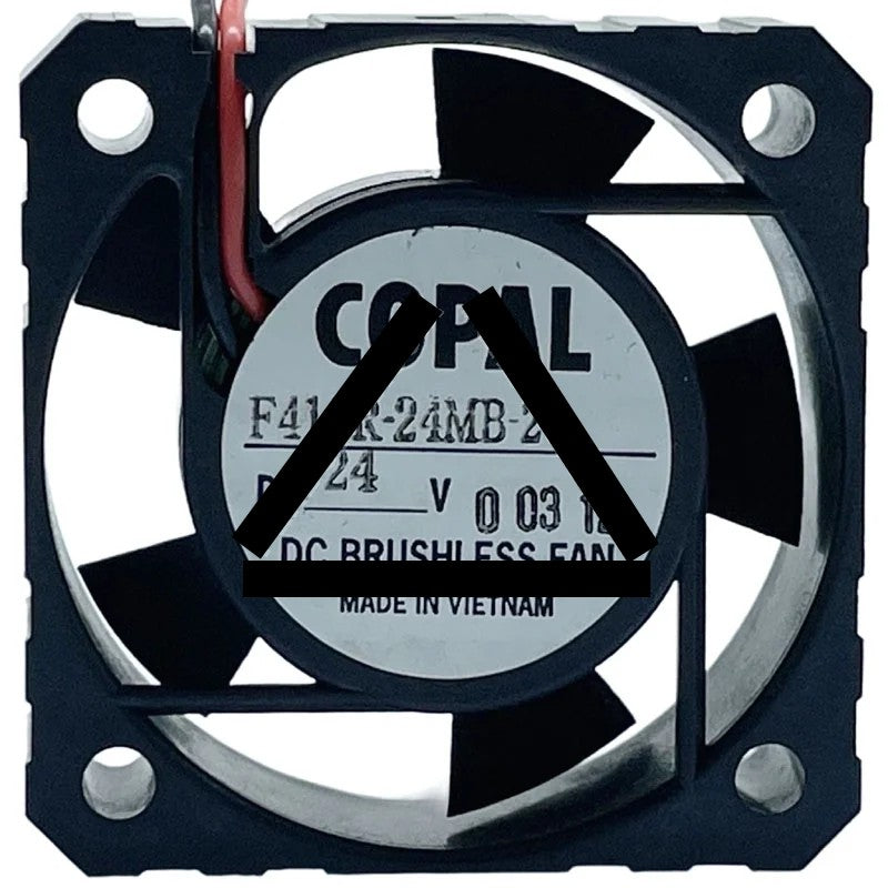COPAL F412R-24MB-20 24V 2 Wires DC Brushless Cooling Fan