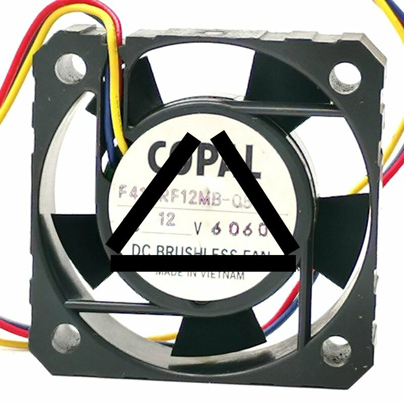 COPAL F412RF12MB-05 DC 12V 4012 Axial Brushless Cooling Fan