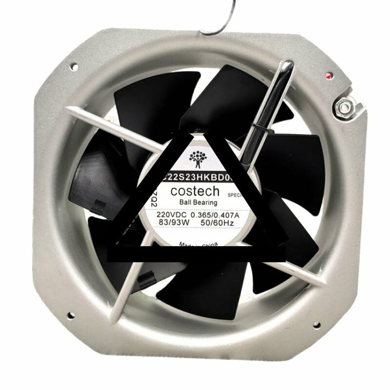 Costech C22S23HKBD00 AC 220V 0.365/0.407A 83/93W Axial Cooling Fan