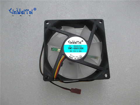 CPU Laptop Cooling Fan FOR SP802512H-03:AXIAL FAN, 80MM, 12VDC, 300mA Speed control light CPU cooling fan