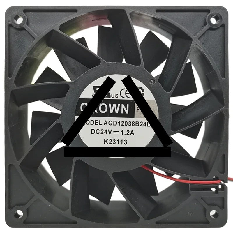 CROWN AGD12038B24L 24V 1.2A 2 / 3 / 4 Wires Cooling Fan