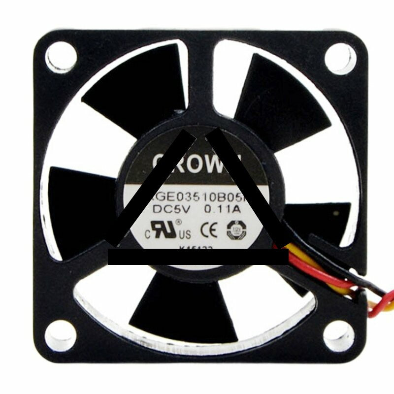 CROWN AGE03510B05H DC 5V 0.11A 3510 Axial Cooling Fan