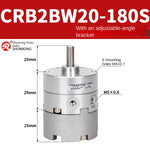 Blade Type Swing Rotary Cylinder CRB1BW50-90S Degree CRB2BW15/20/30/90S/180S/270S