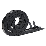 Cable Chain 18*18 18*25 18*37 18*50mm 1M Semi-Enclosed Interior Opening Wire Transmission Carrier Plastic Drag Towline