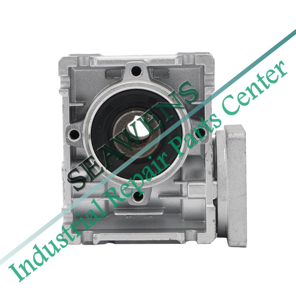 Worm Gearbox NMRV-040 Reducer Gear Ratio 5:1/100:1 Input 14mm Output 18mm Shaft Reducer Suitable For Nema24/ Nema34 Motor