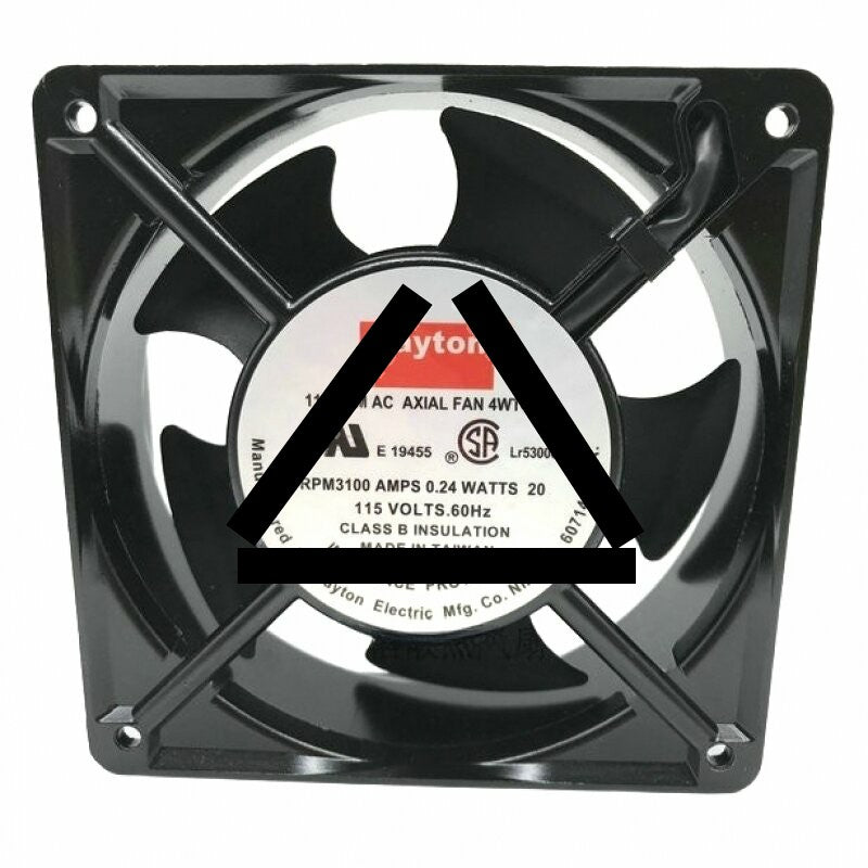 Dayton 115 CFM AC AXIA LFAN 4WT46 115V 0.24A 20W 2 Wires Cooling Fan