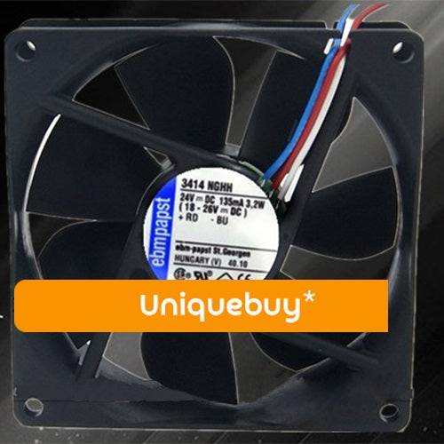 New original 4214 / 2HPU 12038 24V 190mA 4-wire PWM waterproof cooling fan