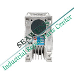 Servo Motor NMRV050 Gearbox Worm Gear Reducer Ratio 5 ：1/100: 1 Input Shaft 11/14/19mm Input Holes 25mm for CNC