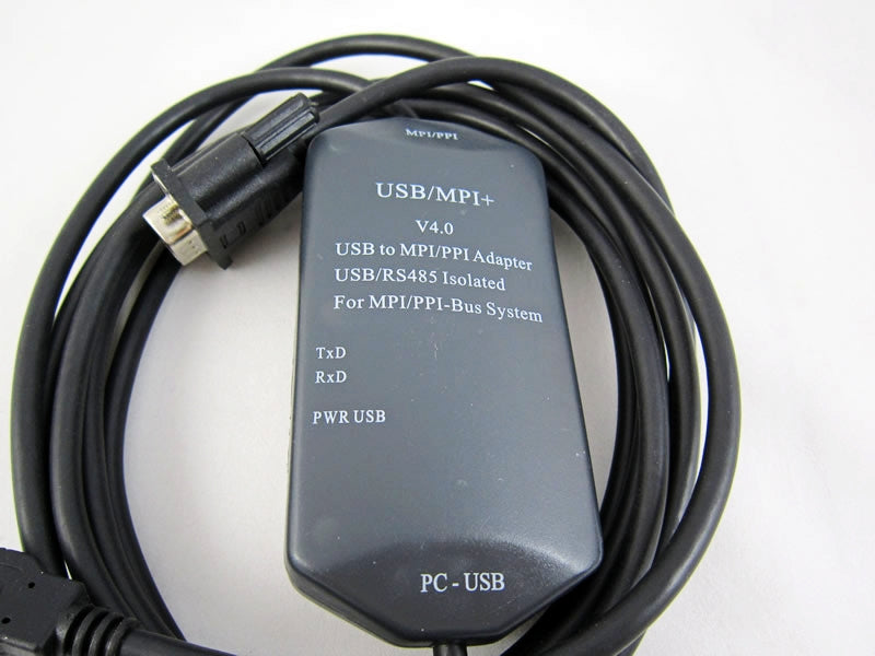USB/MPI+ V4.0:USB to RS485 isolated adapter for SIEMENS S7-200/300/400 PLC,FAST DELIVERY