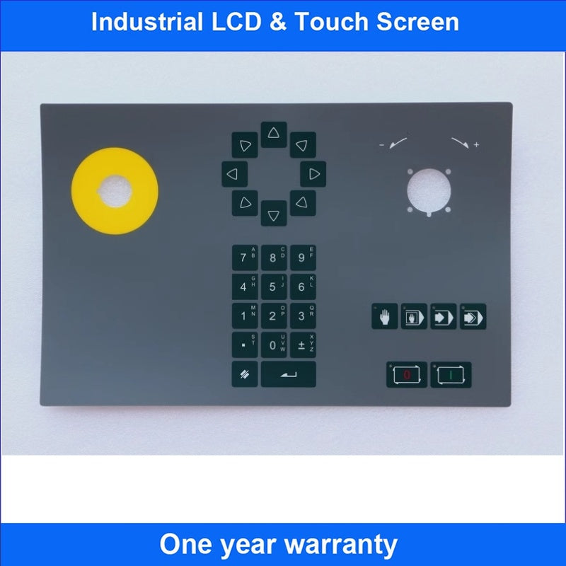 New Membrane Switch Keypad For DA65W DA65We Bending Machine CNC System Industrial Membrane DA65We CNC System Keyboard