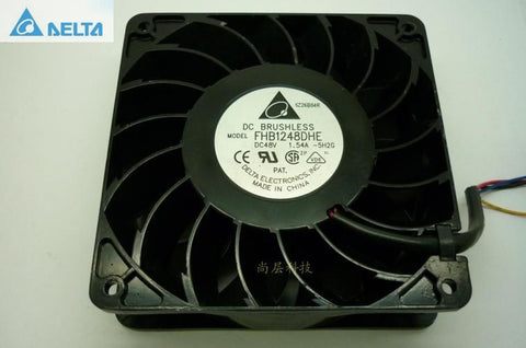 Delta 12038 FHB1248DHE 12cm 120mm DC 48V 1.54A inverter fan violence strong wind cooling fan