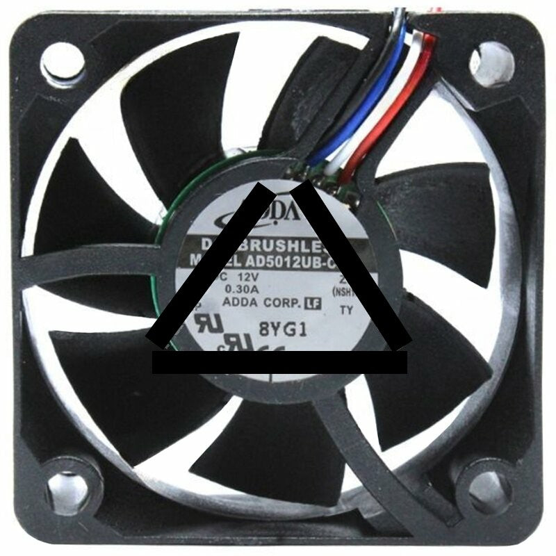 Delta AD5012UB-C7B 12V 0.30A 4 Wires Axial Cooling Fan
