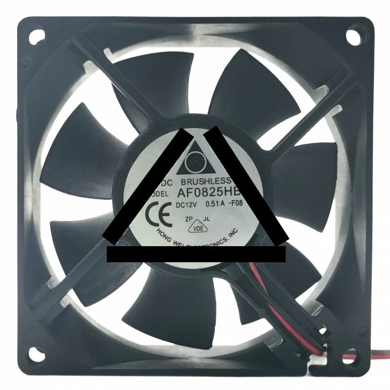 Delta AF0825HB DC 12V 0.51A 8025 Brushless Axial Cooling Fan