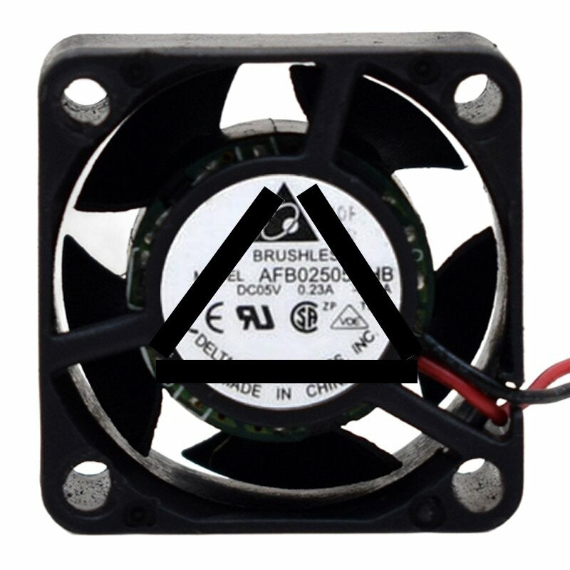 Delta AFB02505HHB DC 5V 0.23A 2515 Axial Brushless Cooling Fan