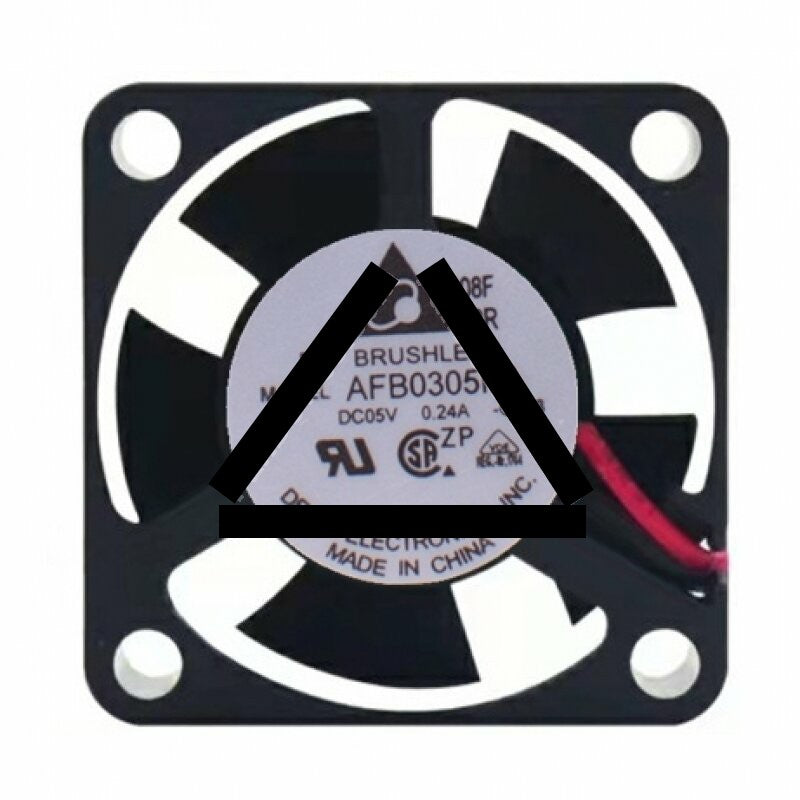Delta AFB0305HA DC 5V 0.24A 2 Wires / 3 Wires Axial Cooling Fan