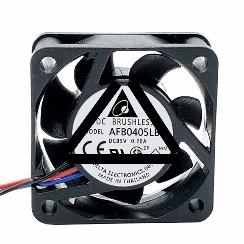 Delta AFB0405LB DC 5V 0.20A 2 Wires / 3 Wires Axial Cooling Fan