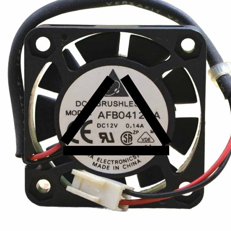 Delta AFB0412HA DC 12V 0.14A 2 Wires / 3 Wires Axial Cooling Fan