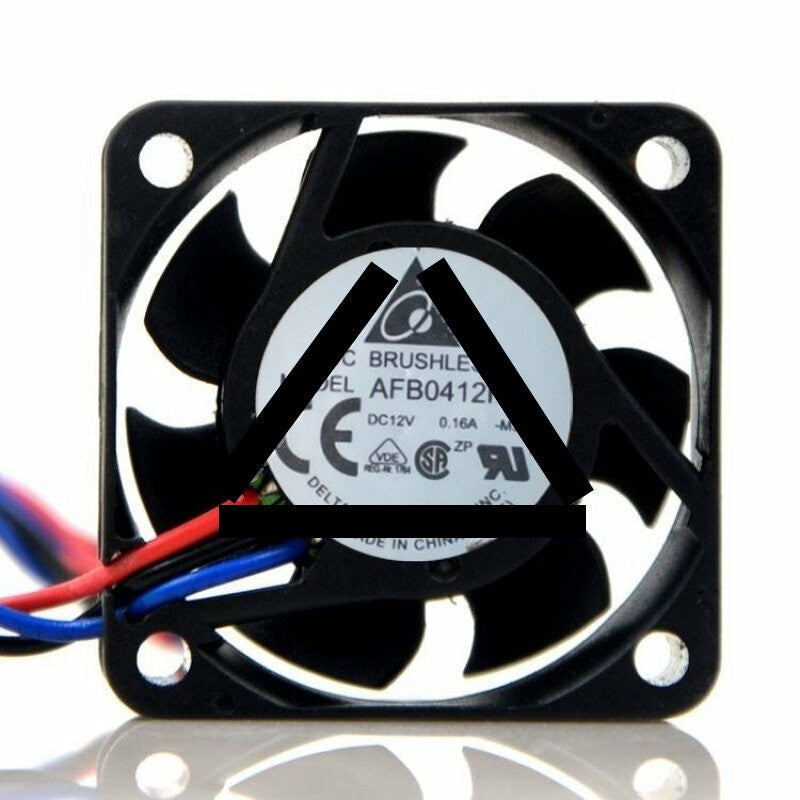 Delta AFB0412HB DC 12V 0.16A 2 Wires / 3 Wires / 4 Wires Axial Cooling Fan