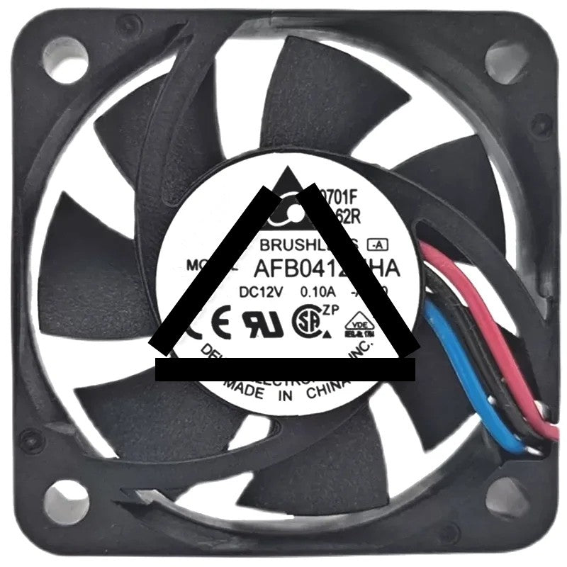 Delta AFB0412HHA 12V 0.10A DC Brushless 3 Wires Axial Cooling Fan