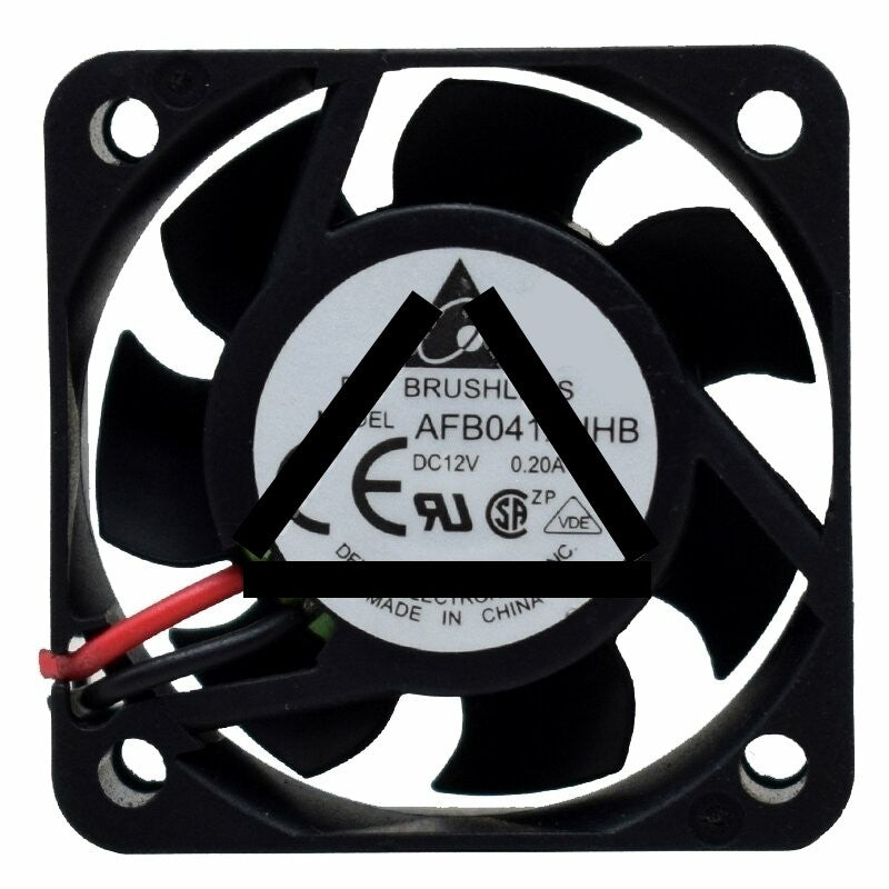 Delta AFB0412HHB DC 12V 0.20A 2 Wires / 3 Wires Axial Cooling Fan