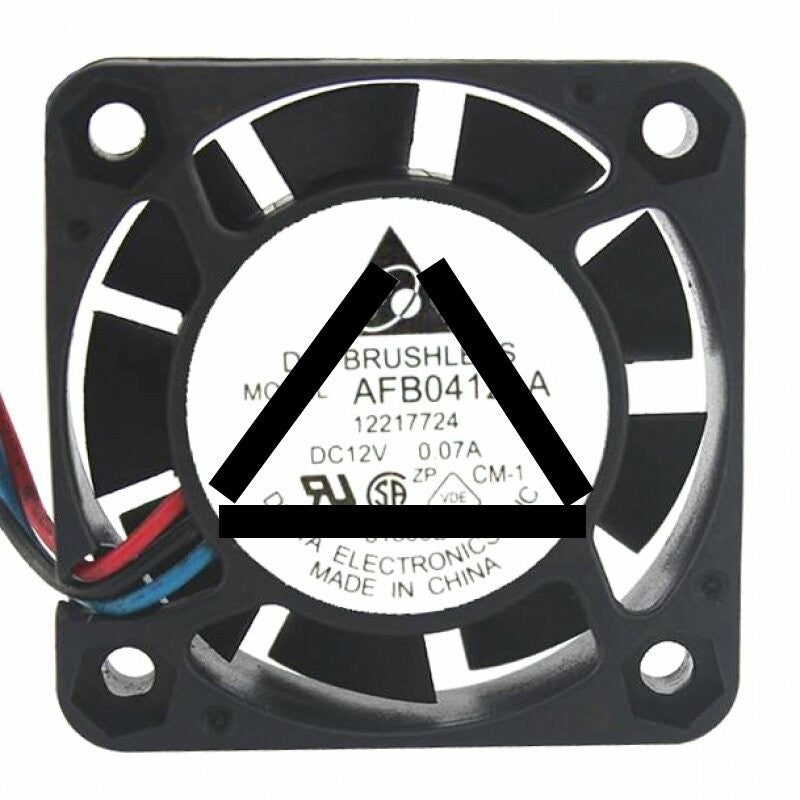 Delta AFB0412LA DC 12V 0.07A 2 Wires / 3 Wires Axial Cooling Fan