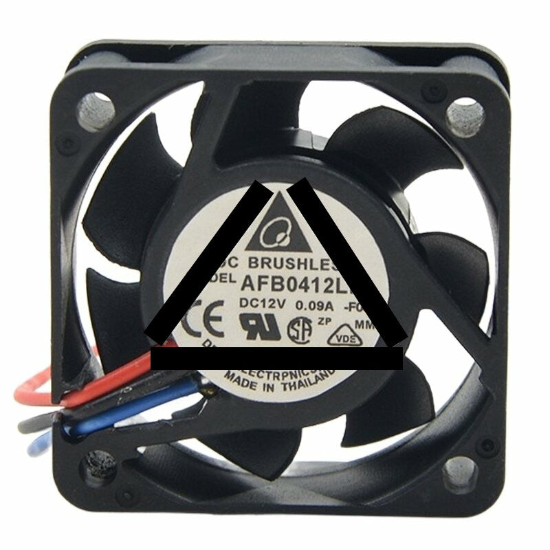Delta AFB0412LB-S12S DC 12V 0.09A 2 Wires / 3 Wires Axial Cooling Fan